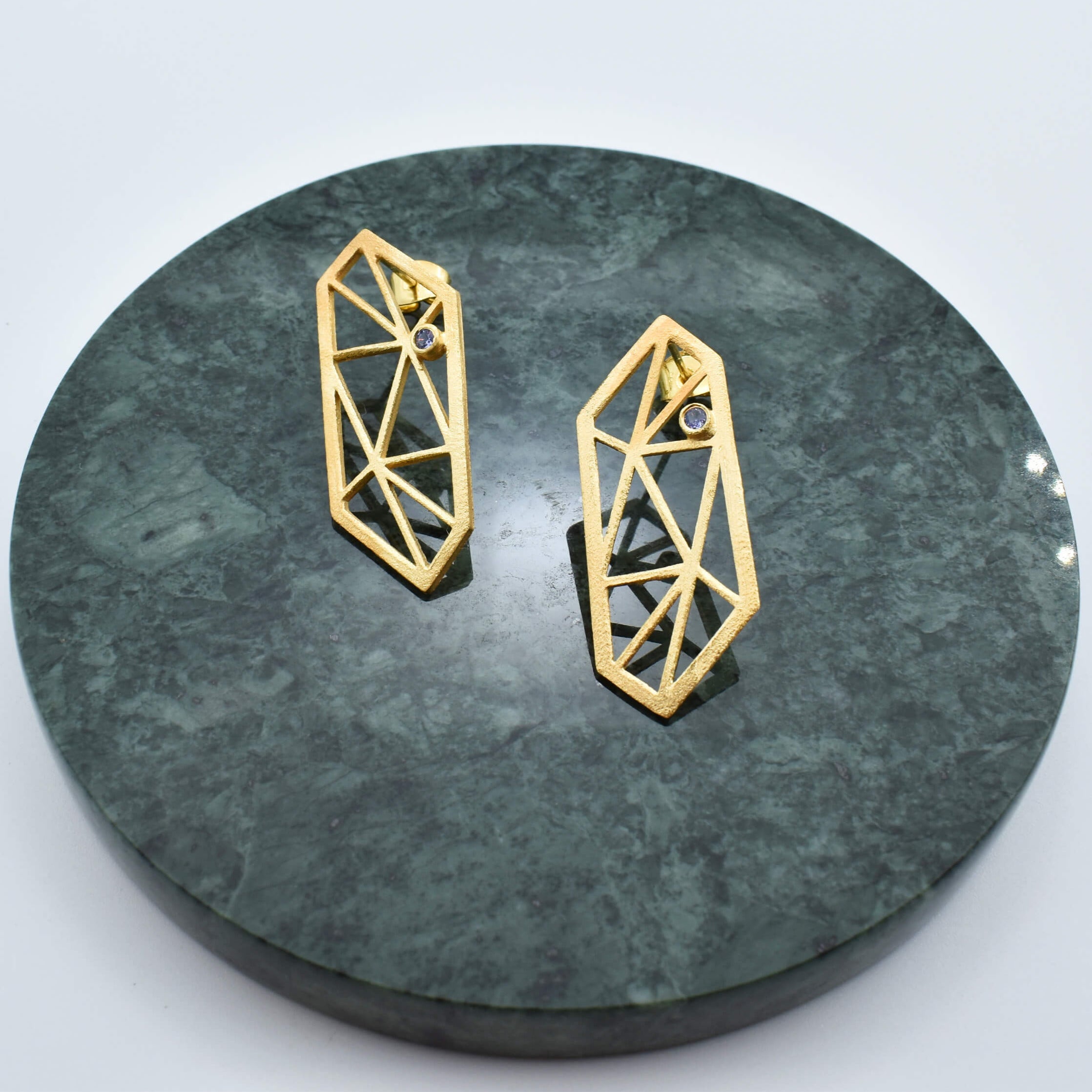 Pythagoras Logic Silver Earrings