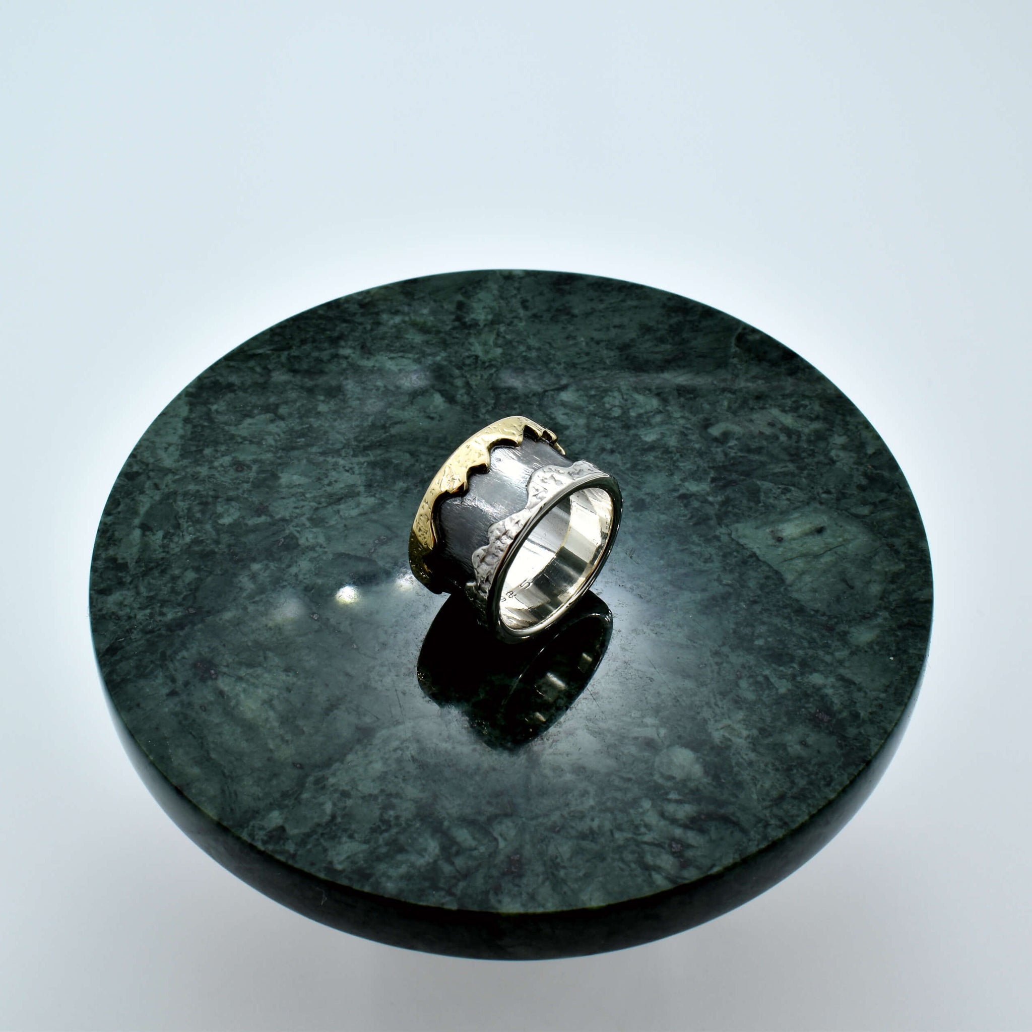 Handmade Silver&Gold Canyon Ring